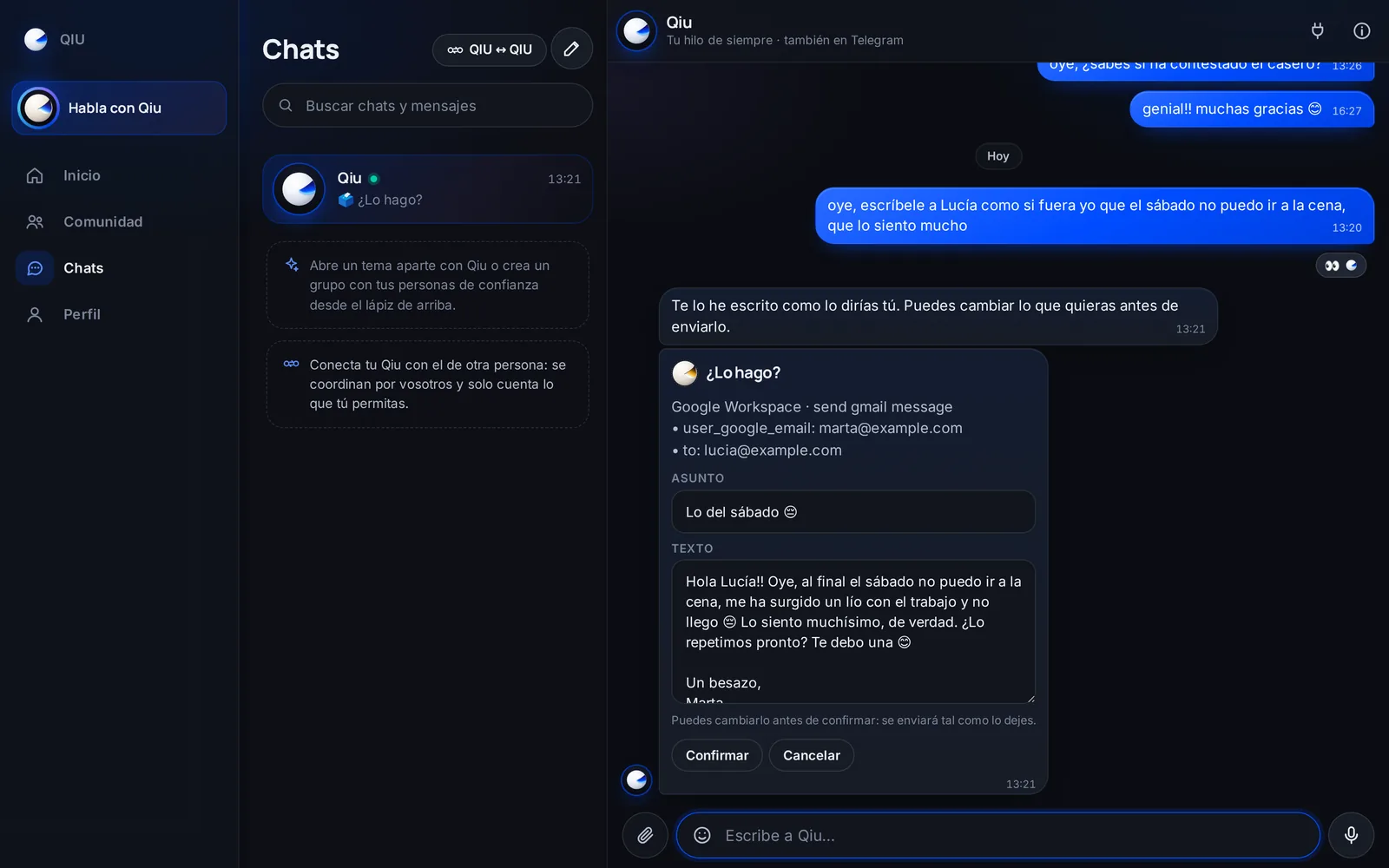 Captura en el ordenador: Retoca el borrador antes de que salga
