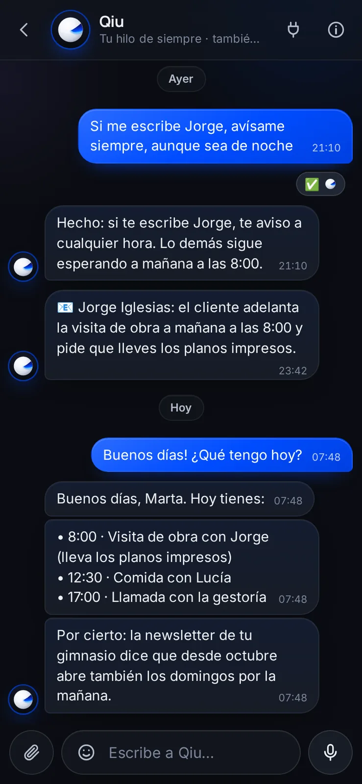 Captura en el móvil: Te interrumpe solo si merece la pena