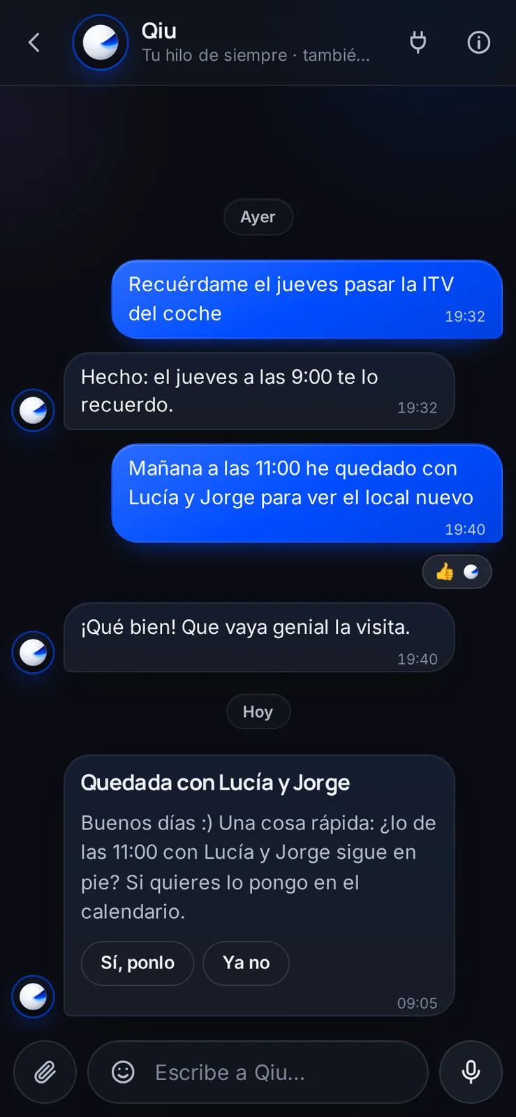 Captura en el móvil: ¿Sigue en pie lo que quedaste?